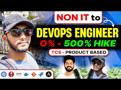 Non IT to DevOps Engineer with 500% Hike🔥|Fastest Way to Get Hired with AI|Every Fresher Must Watch