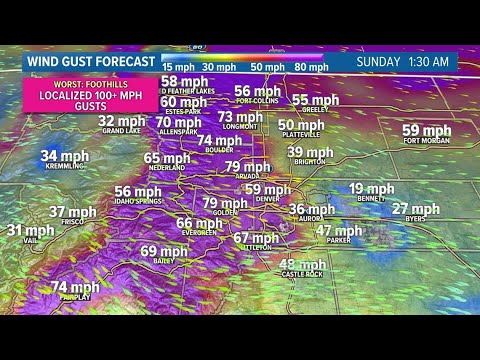 Latest forecast | Significant wind storm ramps up; 100 mph gusts possible in foothills