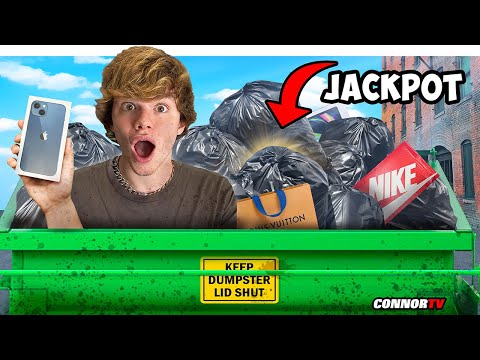 I Went Dumpster Diving and This is What I Found *JACKPOT *