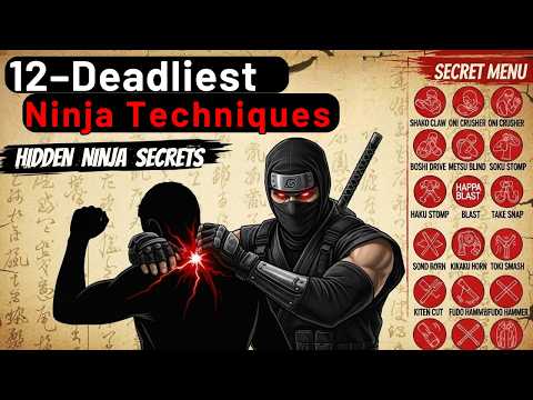 12 Forbidden Ninjutsu ‘Shadow’ Techniques (Deadliest Moves You’re Not Supposed to Learn)