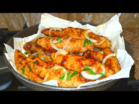100 times tastier than cutlets! Juicy Lula Kebab in a frying pan!