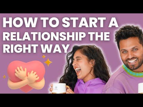 How to START a RELATIONSHIP the Right Way: Jay Shetty and Wife Radhi Devlukia Share Their ADVICE 😍❤️