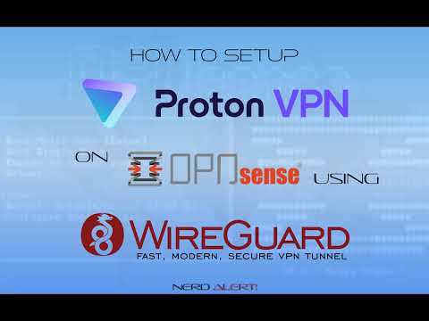 How to setup Proton VPN on OPNsense using WireGuard