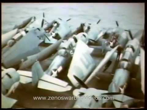 Flight Deck Crews: Landing & Re-Spotting World War 2 Aircraft Carrier Planes