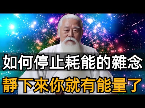 How to stop the distractions of energy consumption! Just calm down and you'll have energy