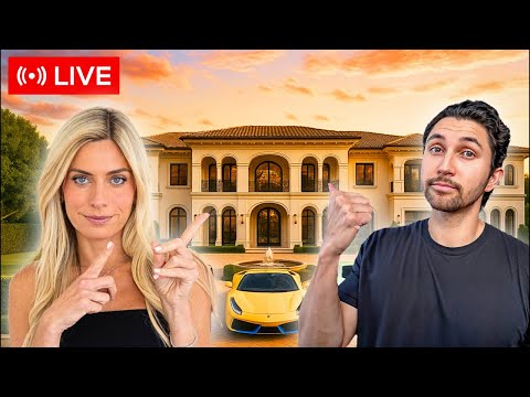 Exclusive Live Look Inside a Luxury LA Mega Mansion!