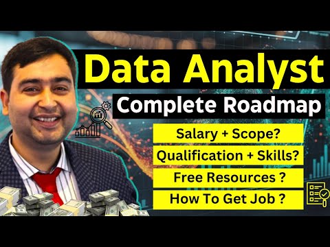 How to Become a Data Analyst in 2025 | Complete Roadmap in Hindi (Salary & Free Resources)