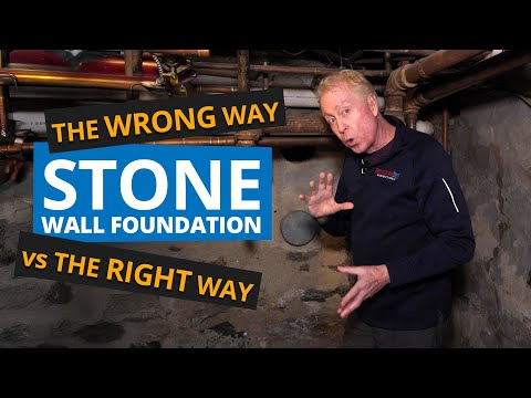 Why Their "Waterproofing" Failed: The RIGHT Way to Fix a Wet Stone Basement