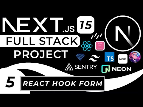 Next.js with React-Hook-Form, Drizzle-Zod, & ShadCN/ui | Nextjs Full Stack Project