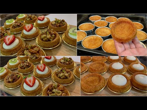 أكثر طلبًا في شهر رمضان❗️كنافة بالجبن والمكسرات خدميهم دفعة واحدة يبقاو عندك شهر كامل