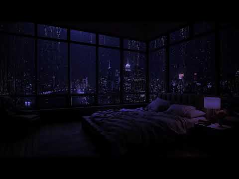 Regnerische Stadtnächte: Regengeräusche zum Ausruhen, Konzentrieren und Entspannen 🌧️💤