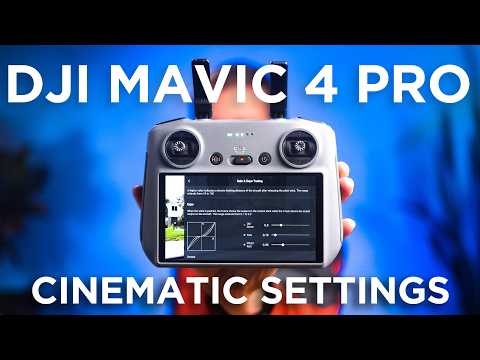 Change These DJI Mavic 4 Pro Settings NOW for CINEMATIC Shots