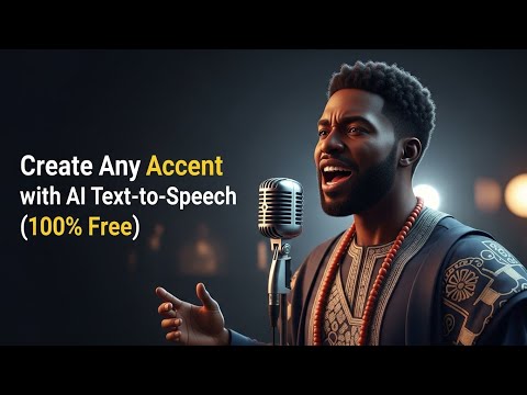 Create Any Accent with AI Text-to-Speech 100% FREE UNLIMITED