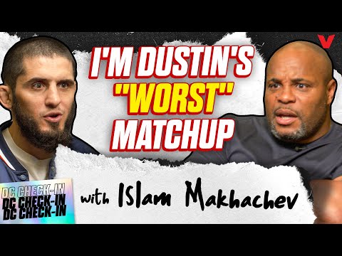 Islam Makhachev CLAIMS he'll FINISH Dustin Poirier EASILY to defend title | Daniel Cormier Check-In