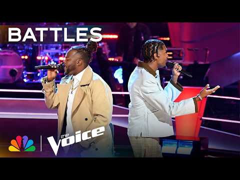 Mesmerizing Rendition of Mario's "Let Me Love You" Ends in a STEAL | The Voice Battles | NBC