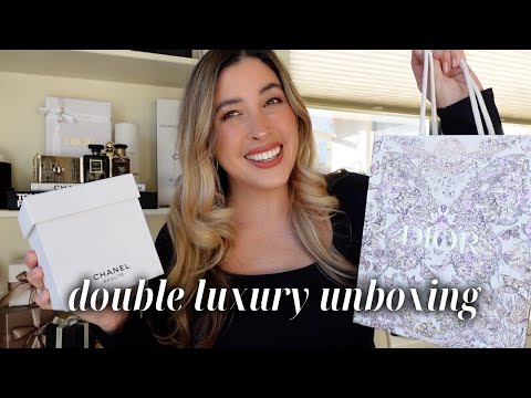 CHANEL & DIOR ! A DOUBLE LUXURY UNBOXING and HAUL