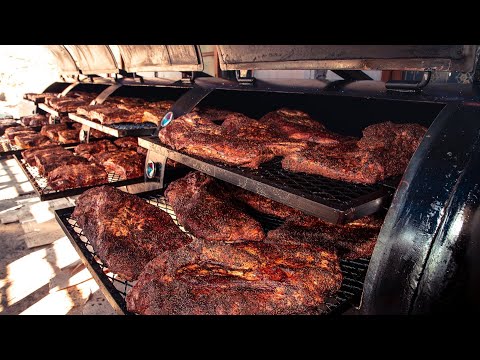 How Texas BBQ Cook in South Korea | Korean food
