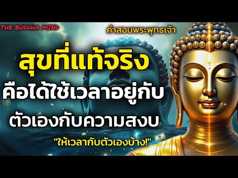 ธรรมะสอนว่าสุขที่แท้จริง! คือได้ใช้เวลาอยู่กับตัวเองกับความสงบ ชีวิตโคตรมีความสุข| ￼￼ ธรรมะปัญญา