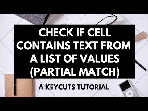 Find or check if a cell contains text from a list of values in Google Sheets (3 methods)  - Tutorial