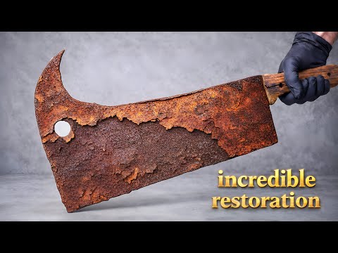 I Restored the Most Rusted Cleaver Ever