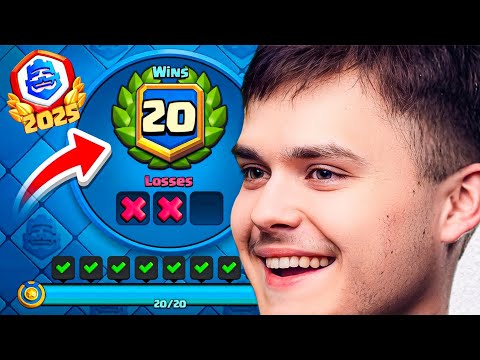 I WON the 20 Win Challenge with My MAIN DECK!!