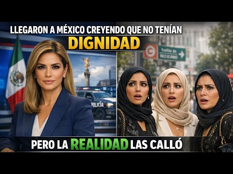Tres millonarias árabes llegaron a México creyendo que no tenían dignidad… hasta que esto ocurrió
