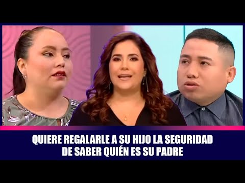 Quiere regalarle a su hijo la seguridad de saber quién es su padre | Andrea
