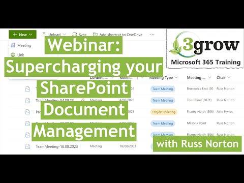Webinar Recording: Supercharging your SharePoint Document Management