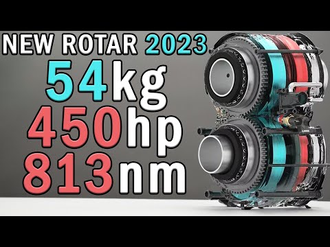 New ENGINE: 54kg 450+hp 25,000 RPM How Work?