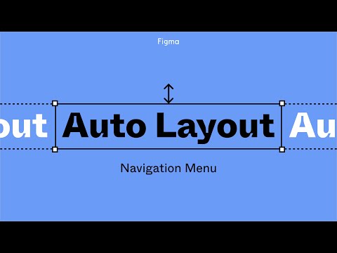 Figma tutorial: Auto layout navigation menu