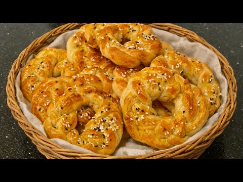 Salty Afghani Kulcha |بهترین#کلچه نمکی-شور #افغانی ،با بافت وطعم عالی👌🏻💞💞💞💞