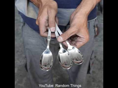 Manufacturing of Restaurant Steel Spoon