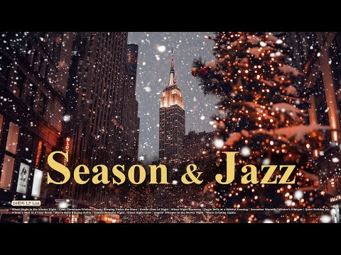 [JAZZ piano] 눈 내리는 뉴욕, 낭만을 채워주는 재즈 캐롤│성탄 에디션 Part.01