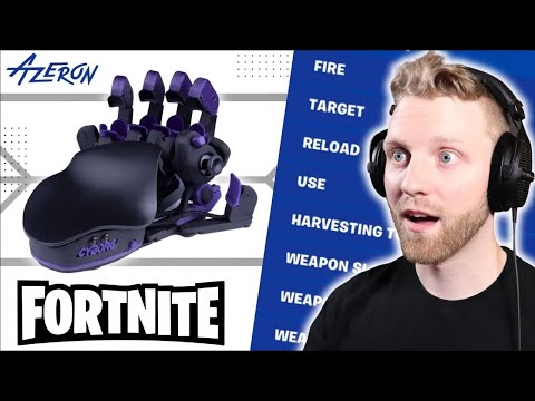 I'LL NEVER USE A KEYBOARD AGAIN!!! Fortnite + Azeron