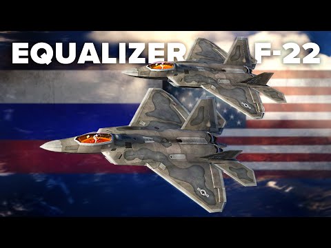 US F-22 Raptors Engaging Russian Strike With SU-35 Flankers and TU-22 | DCS World