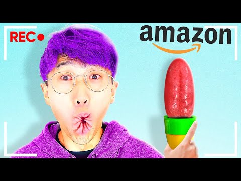 BUYING 100 BANNED AMAZON PRODUCTS! (LANKYBOX REACTION!)