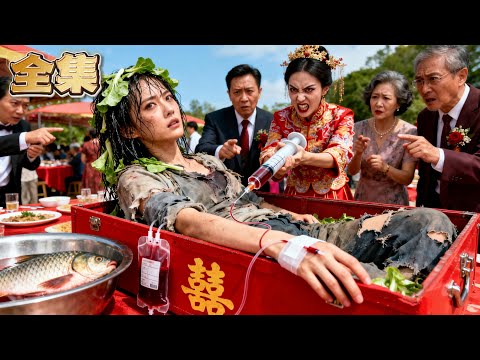 【FULL】👑鄉下賣魚女孩被親生父母接回，竟淪為妹妹的活體血庫！ 榨乾鮮血後，婚宴上更被塞進彩禮箱等死！ 絕望之際，身價千億的養母率百名保鏢破門而入，雷霆震怒：“我來教你們怎麼做父母！ ”#爽劇
