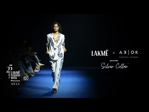 Lakmē X AK|OK Anamika Khanna Present 'Silver Collar'