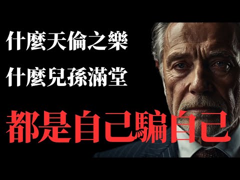 老了才看透：什麼天倫之樂、兒孫滿堂，都是自己騙自己