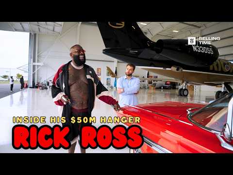 Rick Ross’s REVEALS $1.5M Jet Fuel Car: Inside His Private Hangar | Selling Time S4:E26