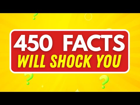 450 MIND-BLOWING Random FACTS That Will SHOCK You😲