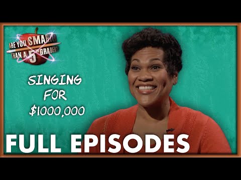 Singing Praises To Win $1,000,000 | Are You Smarter Than A 5th Grader? | Full Episodes | S04E3-4