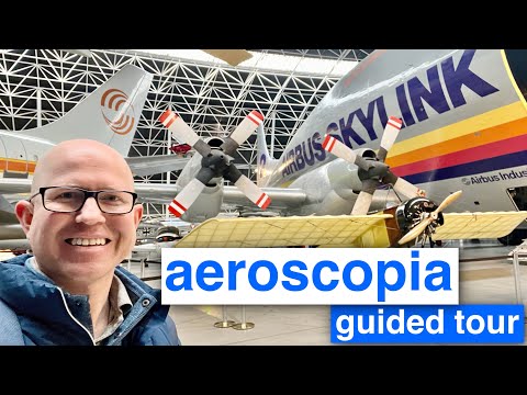 Guided tour of Aeroscopia Aviation Museum in Toulouse (incl. Airbus A380 walk-through)
