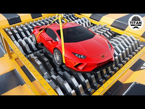 Most Insane Shredding Machines That Destroy Everything | Fastest Car Crushers in Action! #4