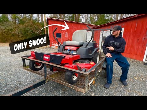 Fixing up a $400 Zero Turn - Toro Timecutter SS5000