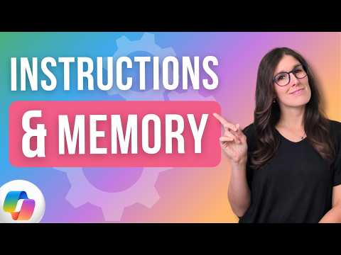 NEW FEATURE ALERT: How to Use Copilot MEMORY & Custom Instructions | PERSONALIZE Microsoft Copilot