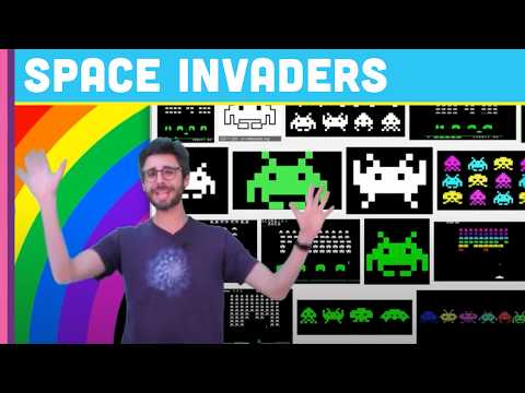 Coding Challenge 5: Space Invaders in JavaScript with p5.js