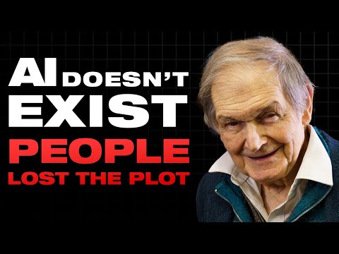 Gödel's theorem debunks the most important AI myth. AI will not be conscious | Roger Penrose (Nobel)