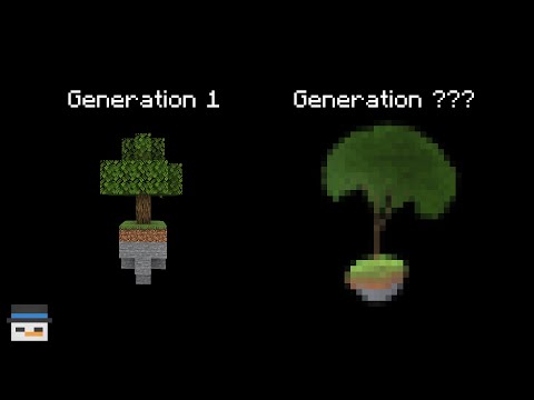 Fractal Trees in Minecraft are Incredible