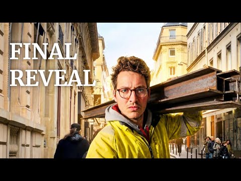 BEAMING with Pride: Amazing One Man Mission to Install Structural Beams in Our Paris Manor!